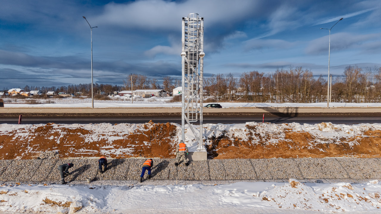 Готовность участка реконструкции трассы М-1 «Беларусь» в Одинцовском округе составляет 83%