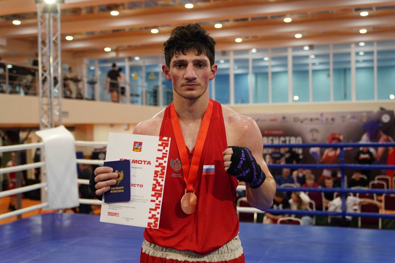 Одинцовский спортсмен завоевал бронзовую медаль на первенстве Московской области по боксу