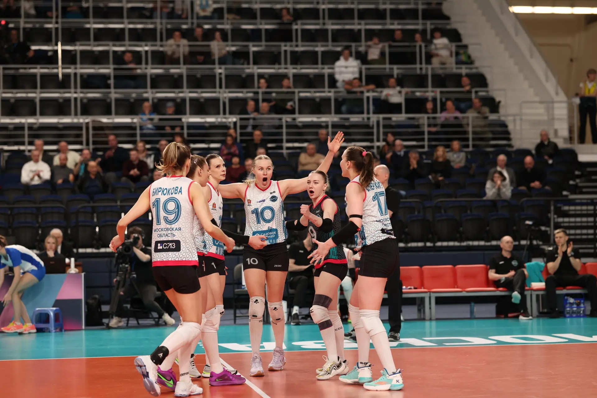 Волейболистки «Заречья‑Одинцово» одержали пятую победу подряд