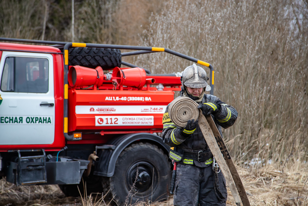 В Подмосковье начался пожароопасный сезон