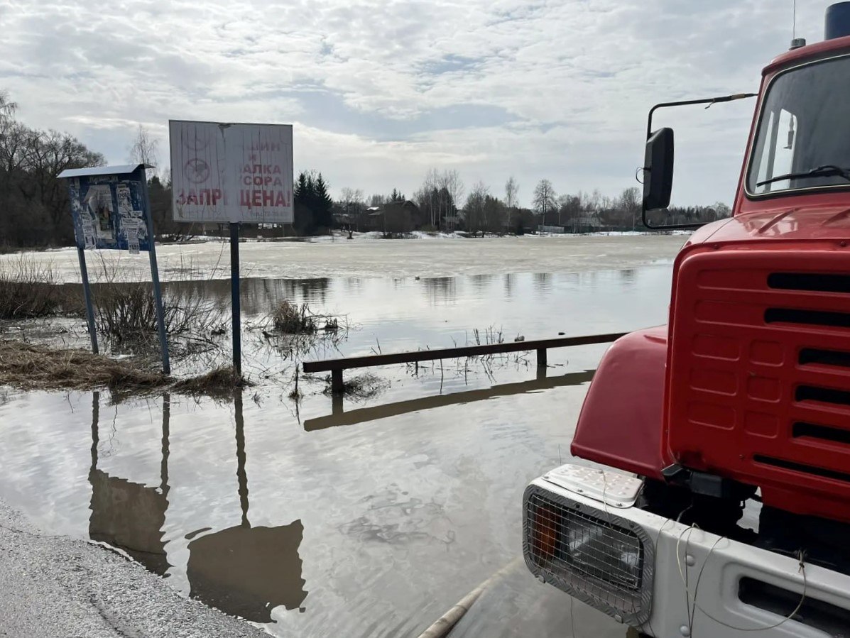 Паводковая обстановка на территории Одинцовского округа остается спокойной