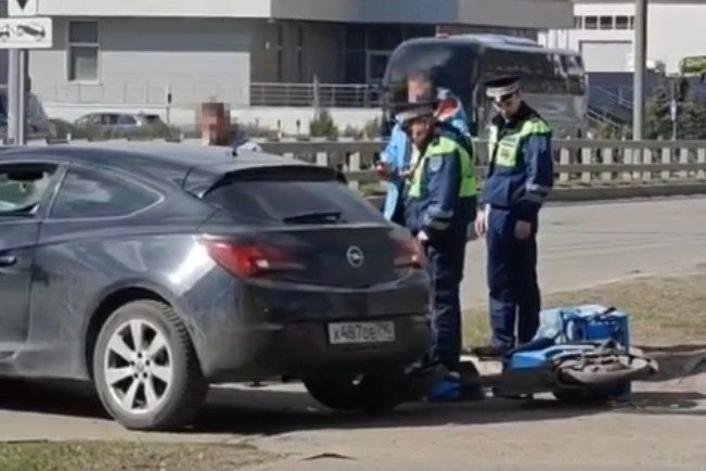 В Одинцовском округе участились ДТП с курьерами на велосипедах и самокатах
