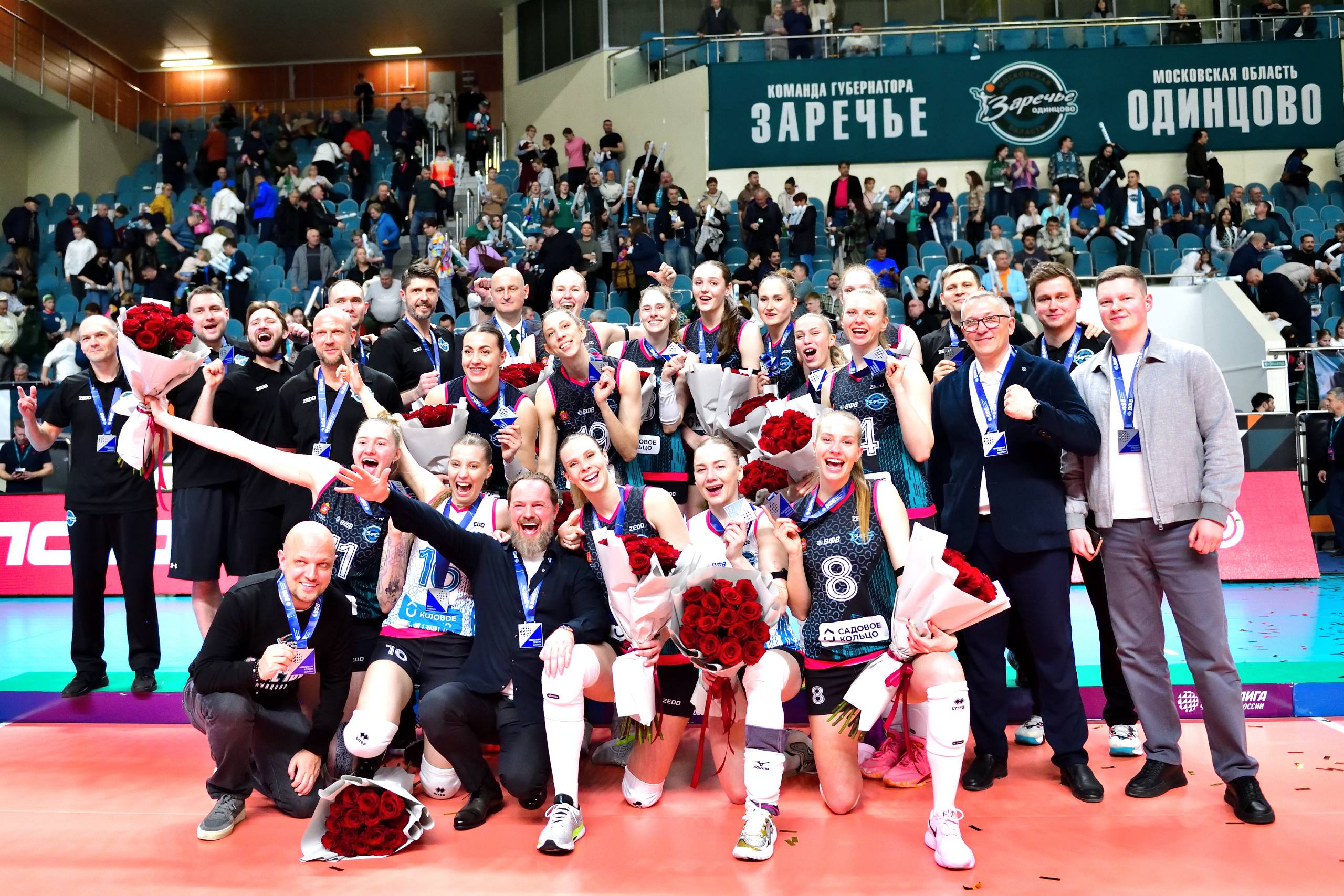 «Заречье‑Одинцово» — серебряный призёр Суперлиги