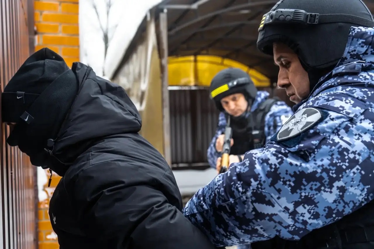 Сотрудники Росгвардии провели учения в Одинцово