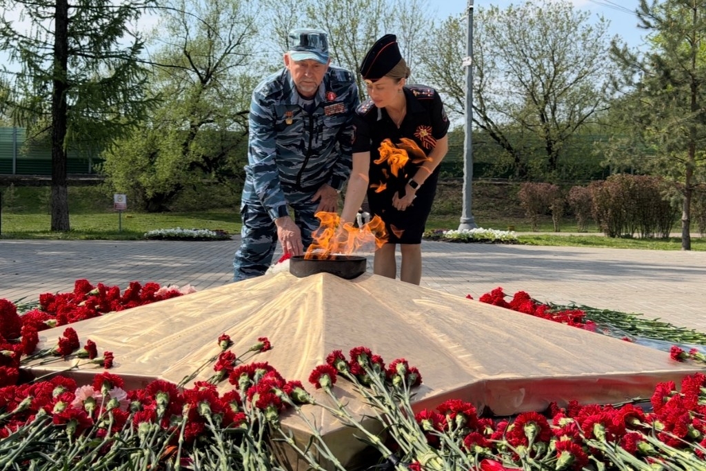 Полицейские Одинцовского округа почтили память героев Великой Отечественной войны