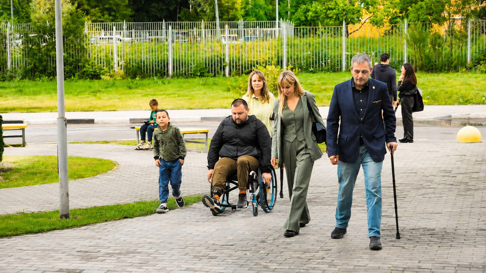 «Единая Россия» помогает создавать доступную среду для ветеранов СВО в Одинцово