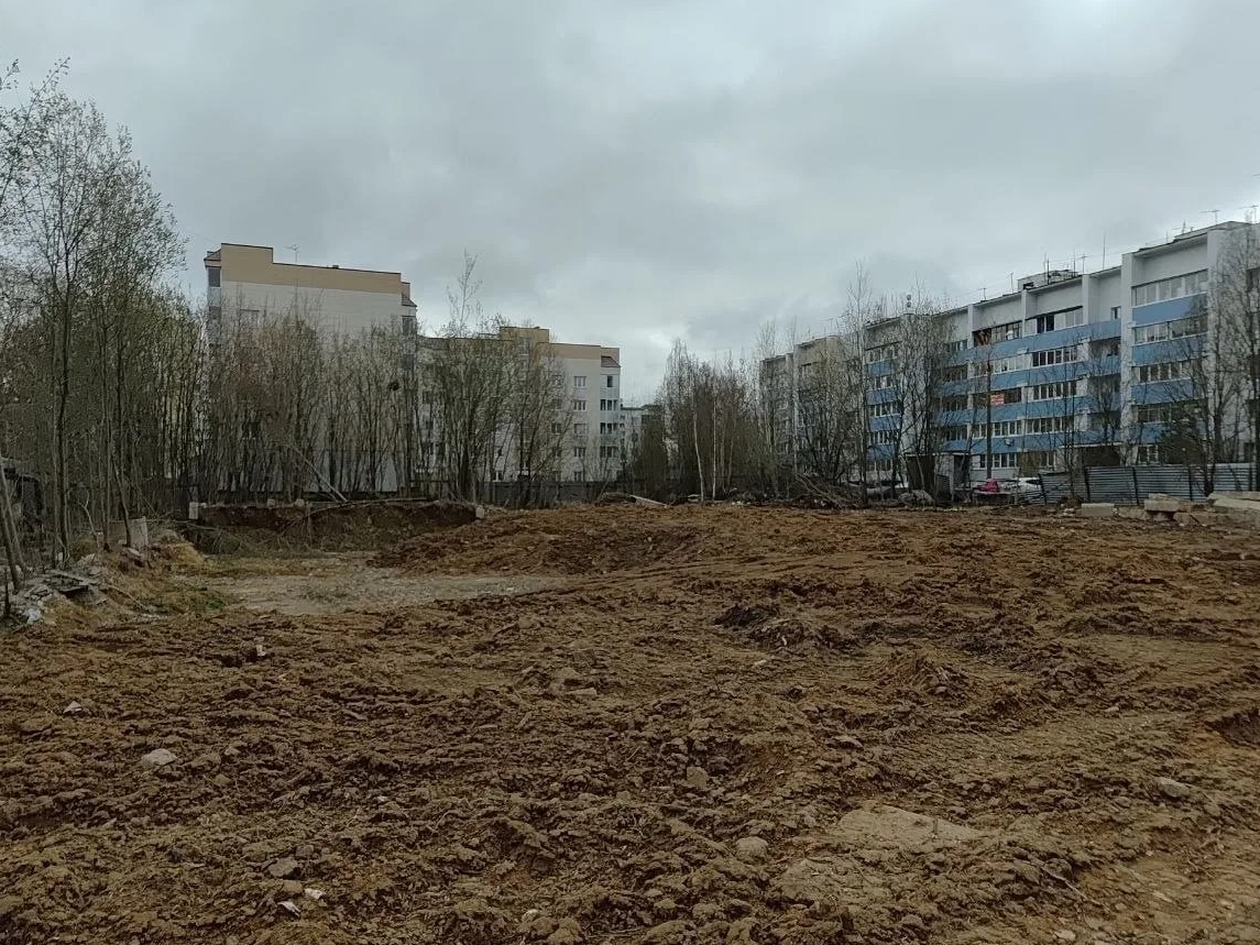В Звенигороде вместо снесённой постройки появится сквер