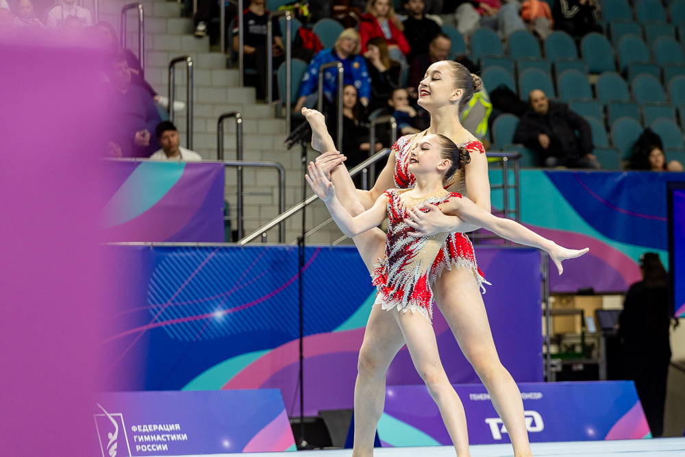 Международный турнир по спортивной акробатике в Одинцово
