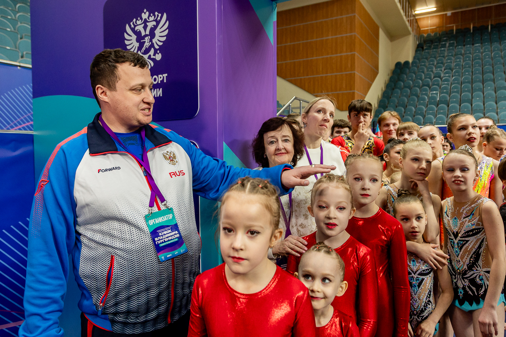 Международный турнир по спортивной акробатике в Одинцово