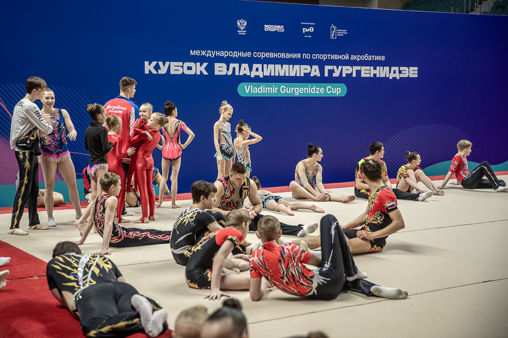 Международный турнир по спортивной акробатике в Одинцовском спортивно-зрелищном комплексе
