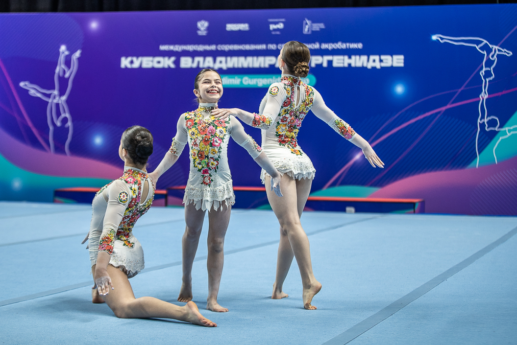 Международный турнир по спортивной акробатике в Одинцовском спортивно-зрелищном комплексе