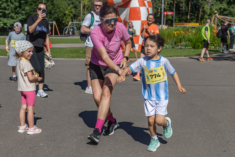 Благотворительный забег Run With Love в Одинцово