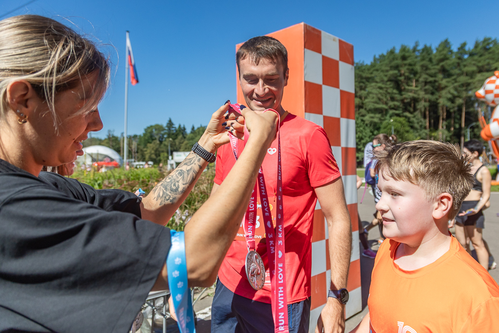 Благотворительный забег Run With Love в Одинцово