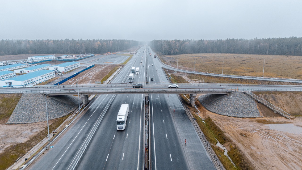 В Одинцовском округе продолжается реконструкция трассы М-1 «Беларусь»